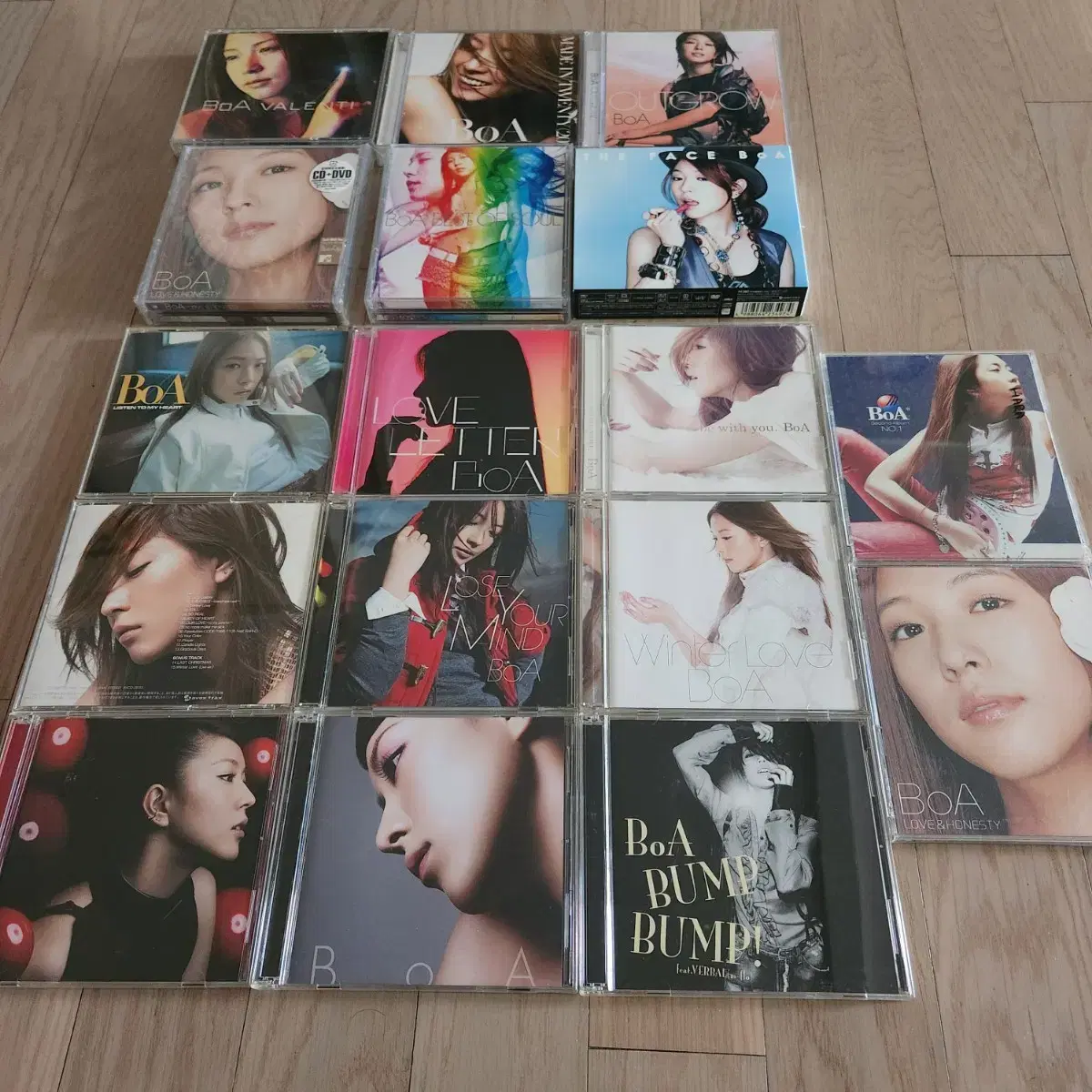 Boa(보아) 일본 한정반 CD&DVD 모음4 (26장)